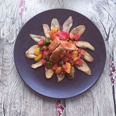 中国菜吃久了，来点异国风味，匈牙利风味猪柳