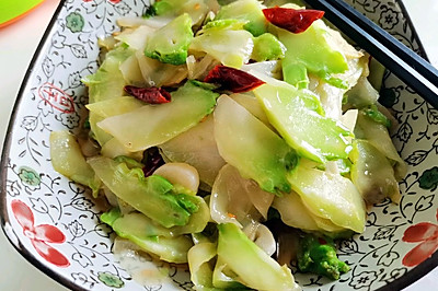 超快素炒娃娃菜