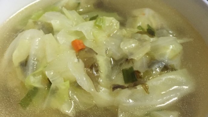 白菜土豆汤