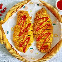 #中小学生营养餐#香酥烤鸡排的做法图解9