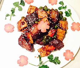 黑椒杏鲍菇炒牛肉的做法