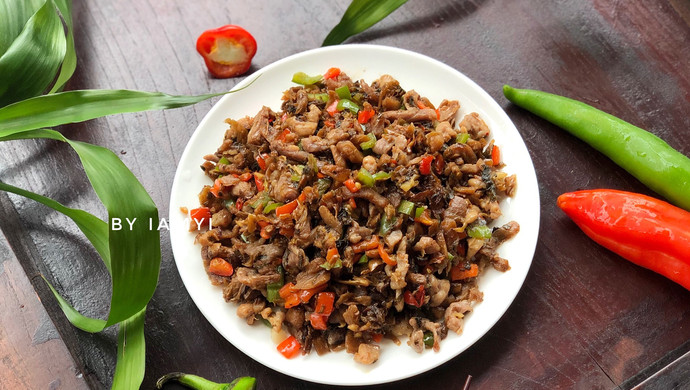 小炒外婆菜
