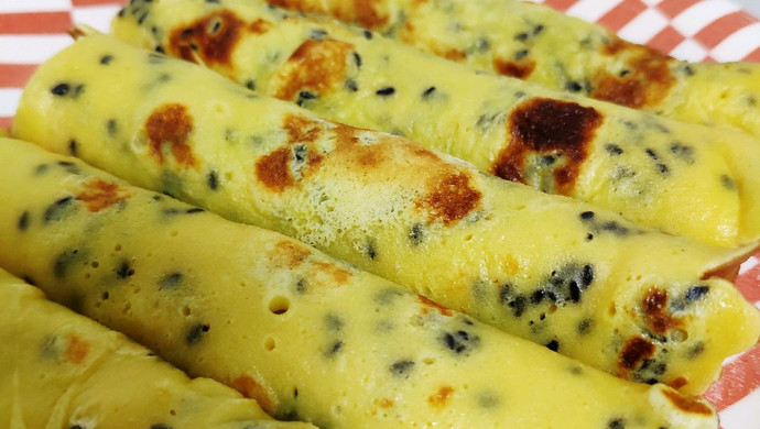 奶香浓郁鸡蛋饼--宝宝辅食