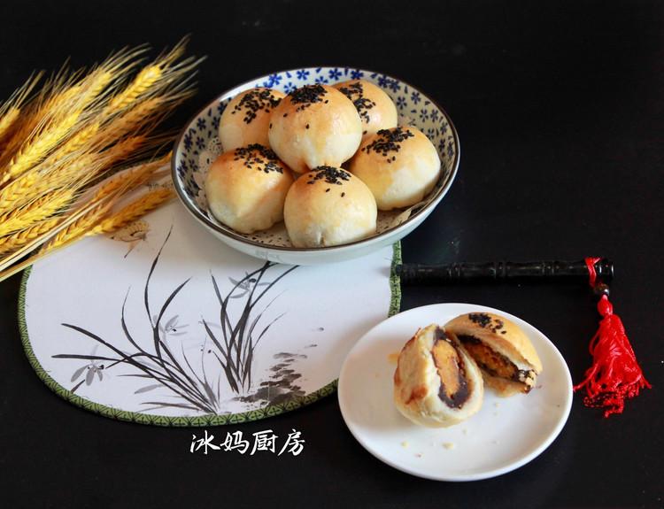蛋黄酥的做法