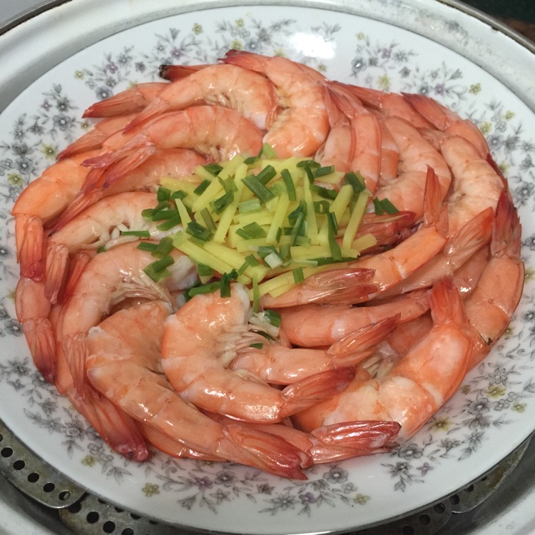 清蒸虾的做法图解1