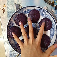 紫薯红枣饼。的做法图解6