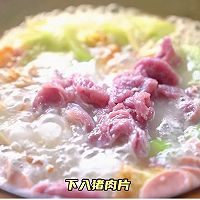 #减一点更好#丝瓜煎蛋肉片汤的做法图解10