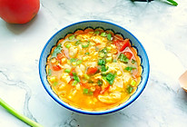 简单快手西红柿鸡蛋疙瘩汤的做法