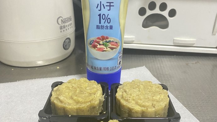 奶香绿豆糕