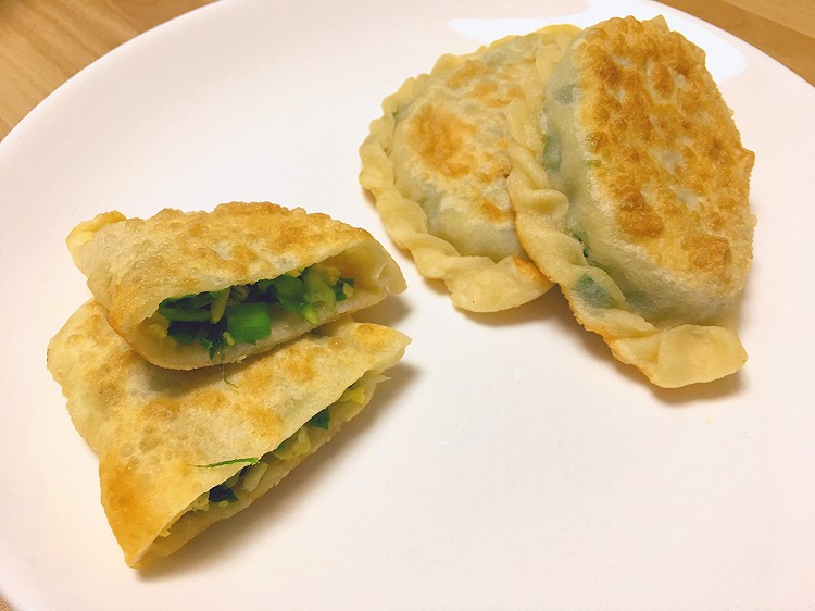 韭菜盒子的做法