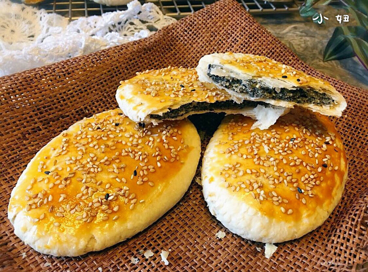 椒盐牛舌饼的做法