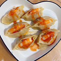 虾仁开口笑煎饺的做法图解7
