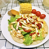 #轻饮蔓生活#简单好吃的鸡肉手抓饼，赶快收藏的做法图解12