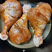 低脂烤鸡腿（空气炸锅版）的做法图解3