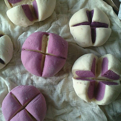紫薯馒头（花样馒头）