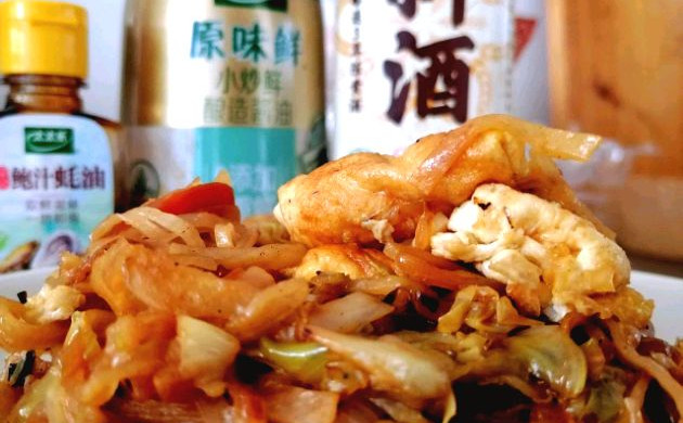 超级好吃的家常炒饼