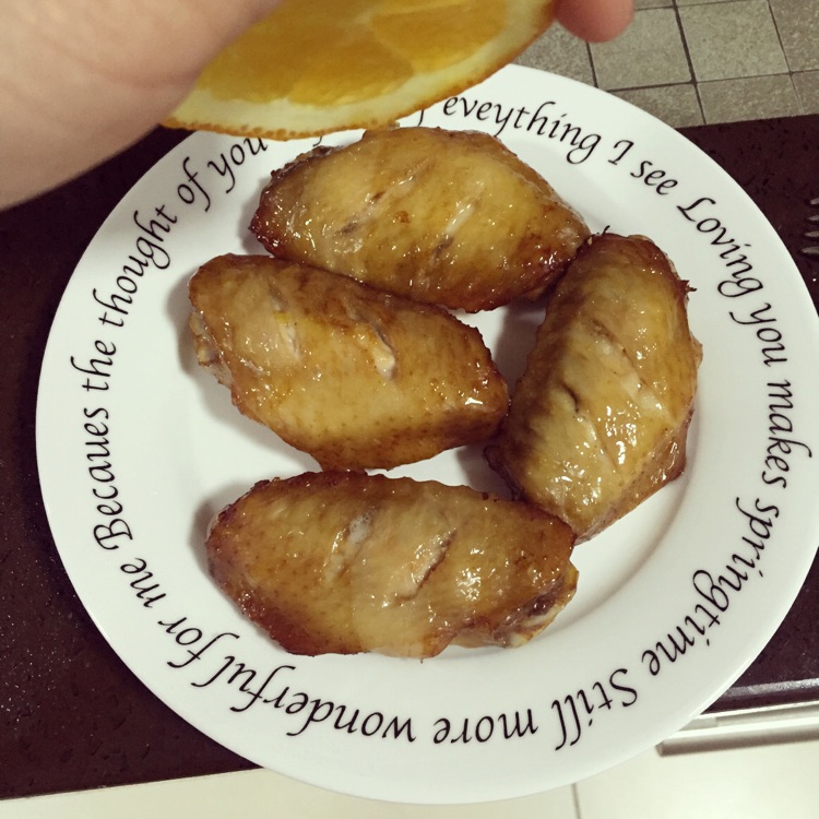 橙香鸡翅的做法图解6
