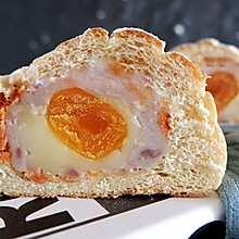 全麦麻薯芋泥蛋黄包