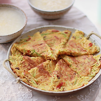 西葫芦鸡蛋饼