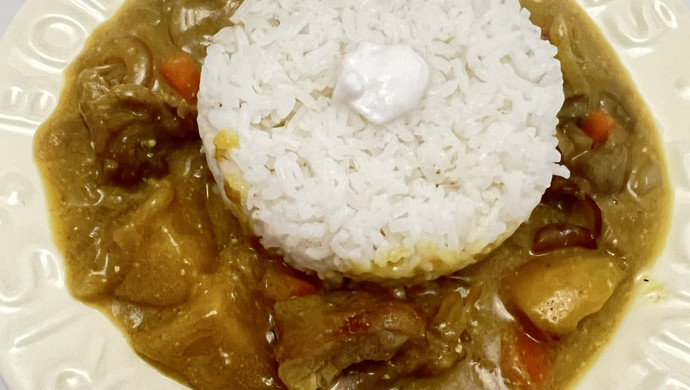 咖喱鸡排饭