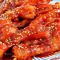 韩式辣鸡爪￨汁香味浓的做法图解7