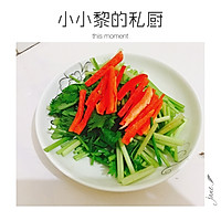 芹菜炒肉丝的做法图解2