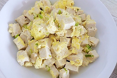 豆腐炒鸡蛋