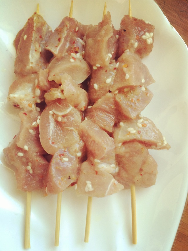 羊肉串的做法图解8