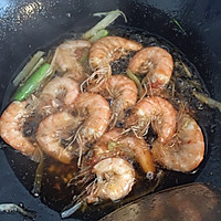 油菜大虾的做法图解2
