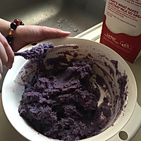 面包机版紫薯面包的做法图解15
