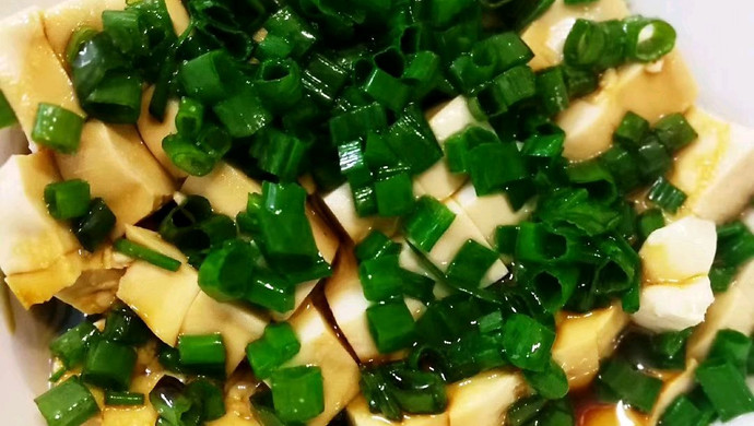 小葱拌豆腐