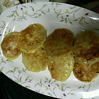 豆腐小葱藕盒的做法图解6