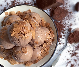 超级浓郁的巧克力冰激凌（零冰渣可可块版）的做法