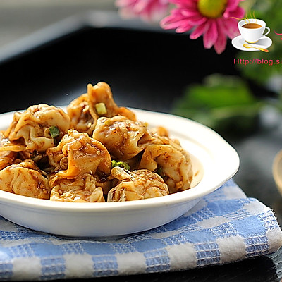 麻酱拌馄饨