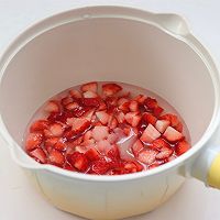 #莓语健康日记#草莓椰奶啵啵的做法图解5