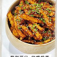 做了几十年的配方，今天拿出来给大家分享糖醋薯条的做法！的做法图解14
