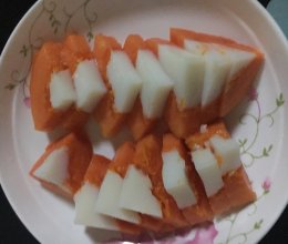 木瓜椰奶冻的做法