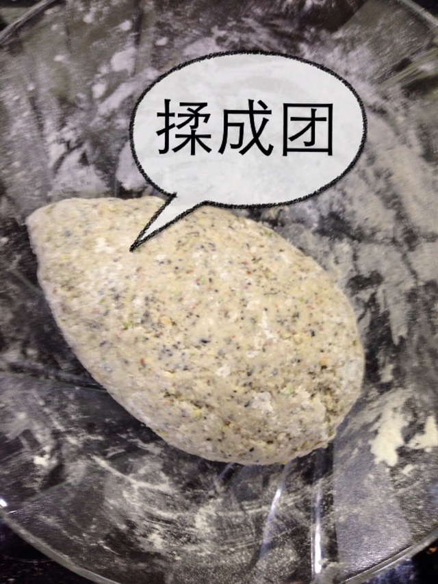 香煎豆渣饼的做法图解5