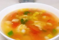 #减一点更好#西红柿鸡蛋汤的做法