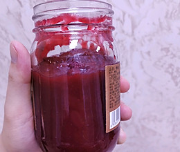 黑布林果酱配吐司面包的做法