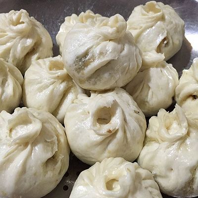 老面葱油包子