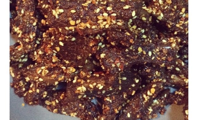 琪子私房之麻辣牛肉干