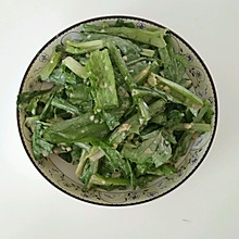 凉拌油麦菜