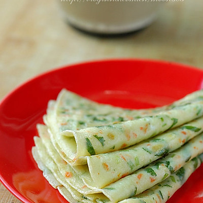 香菜薄饼