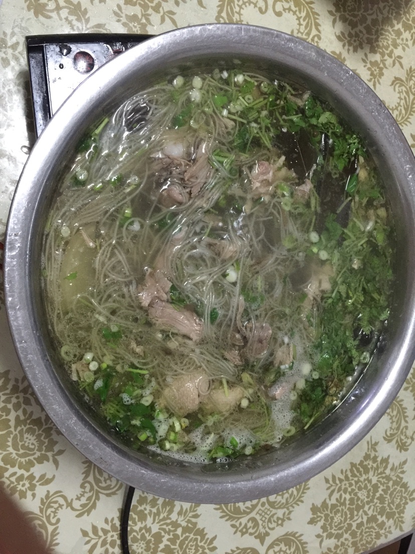 老鸭粉丝汤的做法图解12