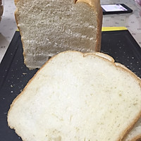 柏翠面包机版一键式奶香吐司（无黄油、淡奶油）的做法图解4