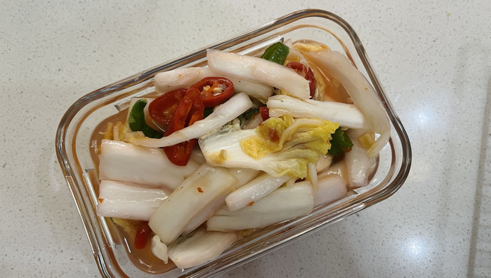 脆爽泡白菜