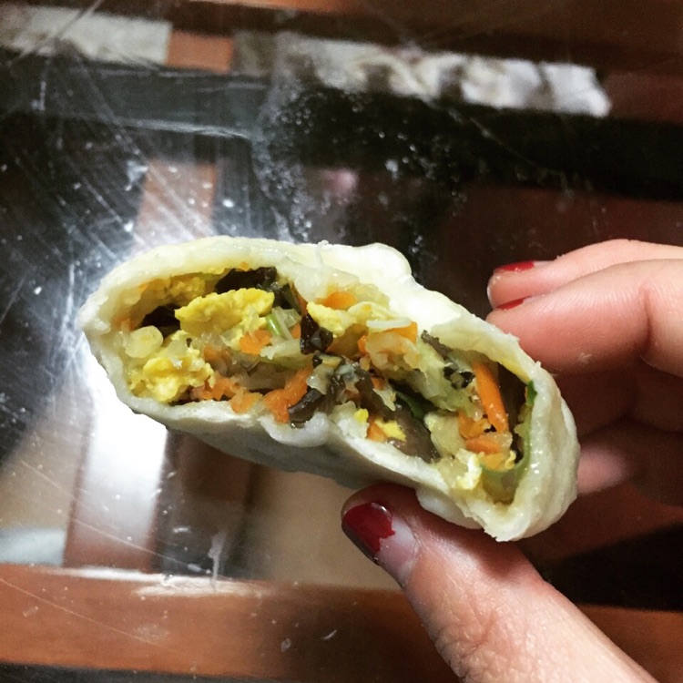 素馅包子的做法图解4