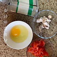 西红柿鸡蛋香菇面的做法图解1
