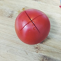 黑暗料理之一颗番茄饭的做法图解4
